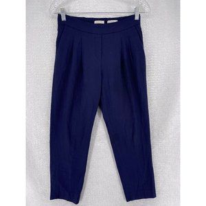 Babaton Women’s Size 2 High Waisted Pleated Crop Pull On Pants - FLAW